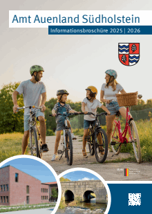 Titelbild der Informationsbroschüre "Bürgerinfo" - Amt Auenland Südholstein Titelbild der Broschüre