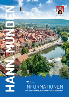 Titelbild der Informationsbroschüre "Bürgerinfo" - Stadt Hann. Münden Titelbild der Broschüre