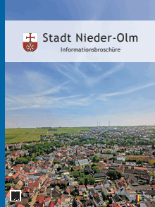 Titelbild der Informationsbroschüre "Bürgerinfo" - Stadt Nieder-Olm Titelbild der Broschüre
