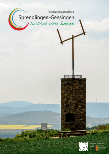 Titelbild der Informationsbroschüre "Bürgerinfo" - Verbandsgemeinde Sprendlingen-Gensingen Titelbild der Broschüre
