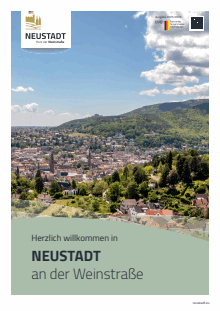 Titelbild der Informationsbroschüre "Neubürgerbroschüre" - Stadt Neustadt an der Weinstraße Titelbild der Broschüre