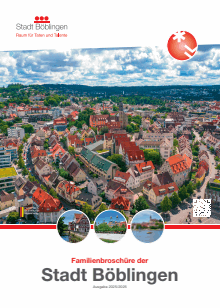 Titelbild der Informationsbroschüre "Familieninfo" - Stadt Böblingen Titelbild der Broschüre